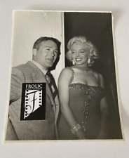 MARILYN MONROE 1953 MM & Red Buttons Hollywood Bowl Pictorial Parade Credit RARE picture
