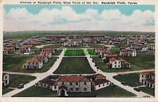 Postcard Airview Randolph Field Texas TX picture