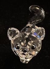 Estate Swarovski Crystal Figurine Bling Kitty picture