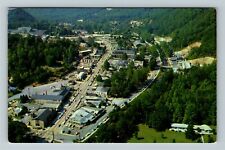 Gatlinburg TN-Tennessee, Aerial View Entrance, Great Smoky, Vintage Postcard picture