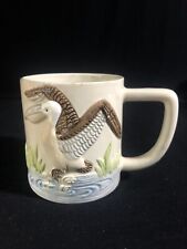 Vintage 2D Pelican Coffee Tea Mug Tiki Kitsch Beach Dock  Theme picture