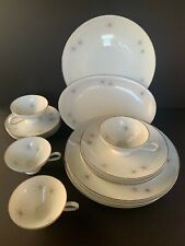  Mid Century Modern Cathedral Galaxy Pattern Dishes 1950'2  picture