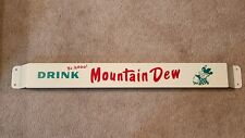 30'' Door push bar Mountain Dew Drink Antique Soda Advertising sign picture