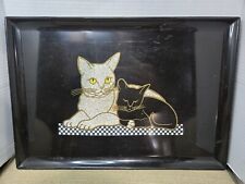 Vintage Courac Monterey California Mid Century Modern Cat Tray picture
