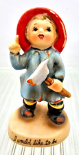 George Lefton Accents I would like to be... Figurine Fire Fighter picture
