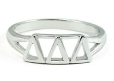 Delta Delta Delta sterling silver ring with cut-out letters, NEW*** picture