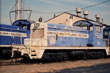 Vtg 1981 Train Slide 38 Chicago West Pullman & Southern Engine X8R149 picture