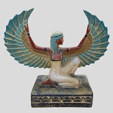 RARE ISIS WINGED STATUE FROM ANCIENT PHARAONIC EGYPT HISTORY ANTIQUITIES picture