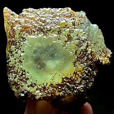 272g Natural magic Green cubic fluorite calcite zeolite sample  C64 picture
