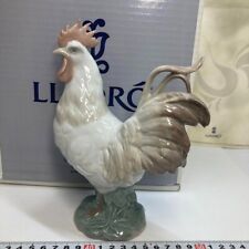 Lladro Chicken Antique Retro Rare figure 20cm W/ box picture