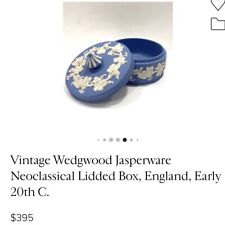 antique wedgewood blue 2 piece  picture