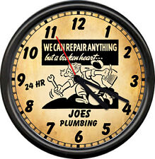 Plumbing Repair Personalized Vintage Plumber Wall Clock picture
