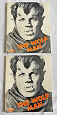 THE WOLF MAN MONSTERS SERIES IAN THORNE CRESTWOOD HOUSE PAPERBACK 1978 2 COPIES picture