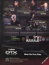 2015 Print Ad Yamaha DTX-Multi 12 Electronic Drums w Dave McAfee Anton Fig picture
