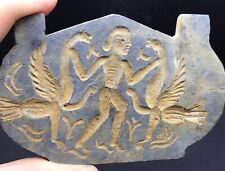 Beautiful Old Sumerian Artifact Historical Story Engrave Intaglio Amulet picture