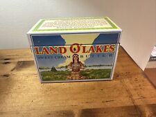 Vintage Land O Lakes Butter Recipe Box with Cards 1960 picture