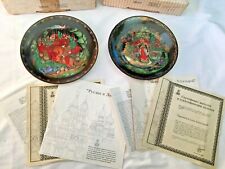 Bradford Exchange Russian Ledgends Collection First & Second Porcelain Plates picture