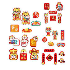 Chinese New Year Magnet 2024 Lunar New Year Magnet For Refrigerators Stickers picture