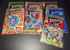 LOOK Lot of 7 - COLLECTOR EDITION & ALL FIRST PRINT - 1993 Superman Comic Books picture