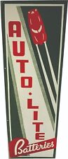 PORCELAIN AUTO LITE  ENAMEL SIGN 36 INCHES HEIGHT picture