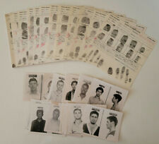 El Paso Police Department Criminal Fingerprint Cards and Mugshots - 1930s/60s picture