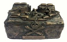 Cold Cast Bronze First World War Machine Gun Corps Gun Nest picture