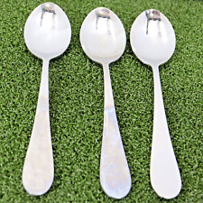 Wallace Stainless Flatware 18/10  CONTINENTAL CLASSIC 3 Teaspoons 6 3/4