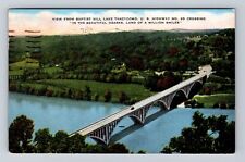 Lake Taneycomo MO-Missouri, View From Baptist Hill, Antique Vintage Postcard picture