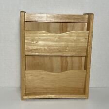 Pomerantz Solid Wood Letter Box Hidden Key Cabinet Magnetic Closure picture