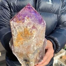 8.3lb Natural Amethyst Quartz Crystal Polishing point Rough Specimen Healing. picture