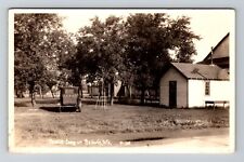 Baldwin WI-Wisconsin RPPC, Tourist Camp, Vintage Real Photo c1920 Postcard picture
