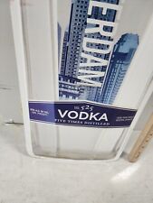 NEW AMSTERDAM Vodka Bottle Metal Tin Tacker Sign 36 X 16 picture