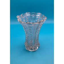 Vintage Anchor Hocking Glass Flower Vase, 5