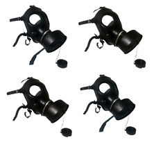 Kyng Tactical Israeli 4-PACK Respirator Gas Mask w/ Sealed 40mm Filter NEW picture