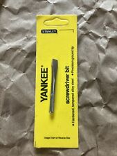 Vintage, Antique, Stanley Yankee Screw Driver Bit, Straight/Slotted, NOS picture