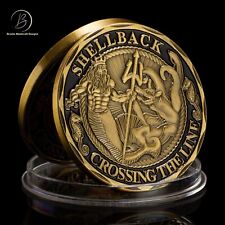 Navy Shellback Crossing the Line Sailor Commemorative Challenge Coin picture