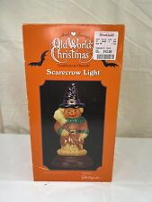 Rare OWC SCARECROW LIGHT Halloween Retired, 2004 Old World Christmas picture
