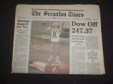 1997 AUGUST 16 THE SCRANTON TIMES NEWSPAPER - DOW OFF 247.37 POINTS - NP 8365 picture