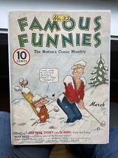 Famous Funnies #32 Scarce Book From 1937 picture