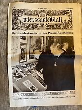 Very Rare Austrian Newspaper 1938 picture