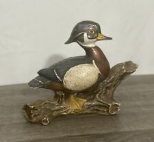 Duck Decoy Wood Duck Hand Painted Vintage Unbranded Decorative picture