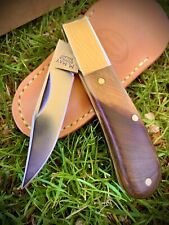 Michael May Clayton Barlow Knife 01 Tool Steel Texas Ebony *compare GEC 86 picture