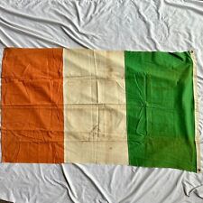 Antique Ireland Ajax Paramount Flag Linen Cotton 1940s 1950s picture