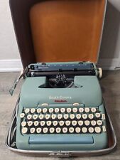 Vintage Smith Corona 5te Electric Portable Green Typewriter 1958 READ  picture