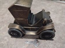 Vintage CAR Bank with Key Banthrico INC  STUDEBAKER  1904  National Bank Toy car picture