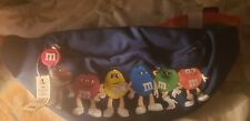 M&M’s Candy Character Fanny Pack Bag Blue Pride Rainbow Strap New picture
