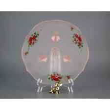 Lancaster Glass Petal- Cupped 3 Footed Bowl picture