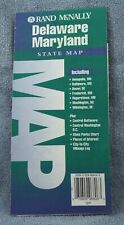Rand McNally Map - Delaware Maryland - 1995 - Vintage -  picture