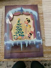 Disney Auction Jumbo Mickey and Minnie Trimming a Christmas Tree  LE pin  picture