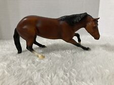 Vintage Breyer Classic Cutting Horse Bay In Color. A Few Wear Marks See Pictures picture